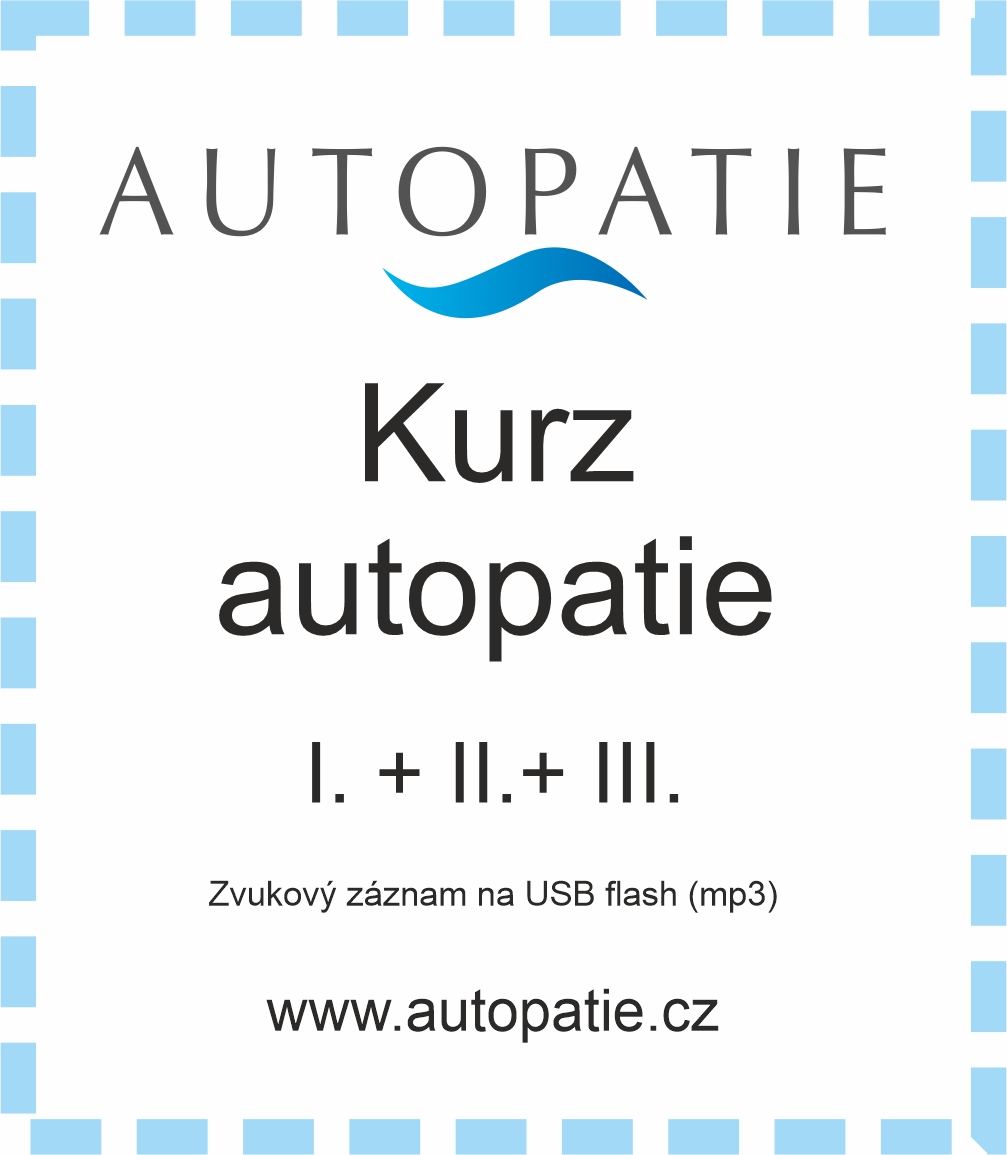 Autopatie I+II+III - zvukový záznam přednášek - Mgr. Jiří Čehovský (záznam na USB flash)